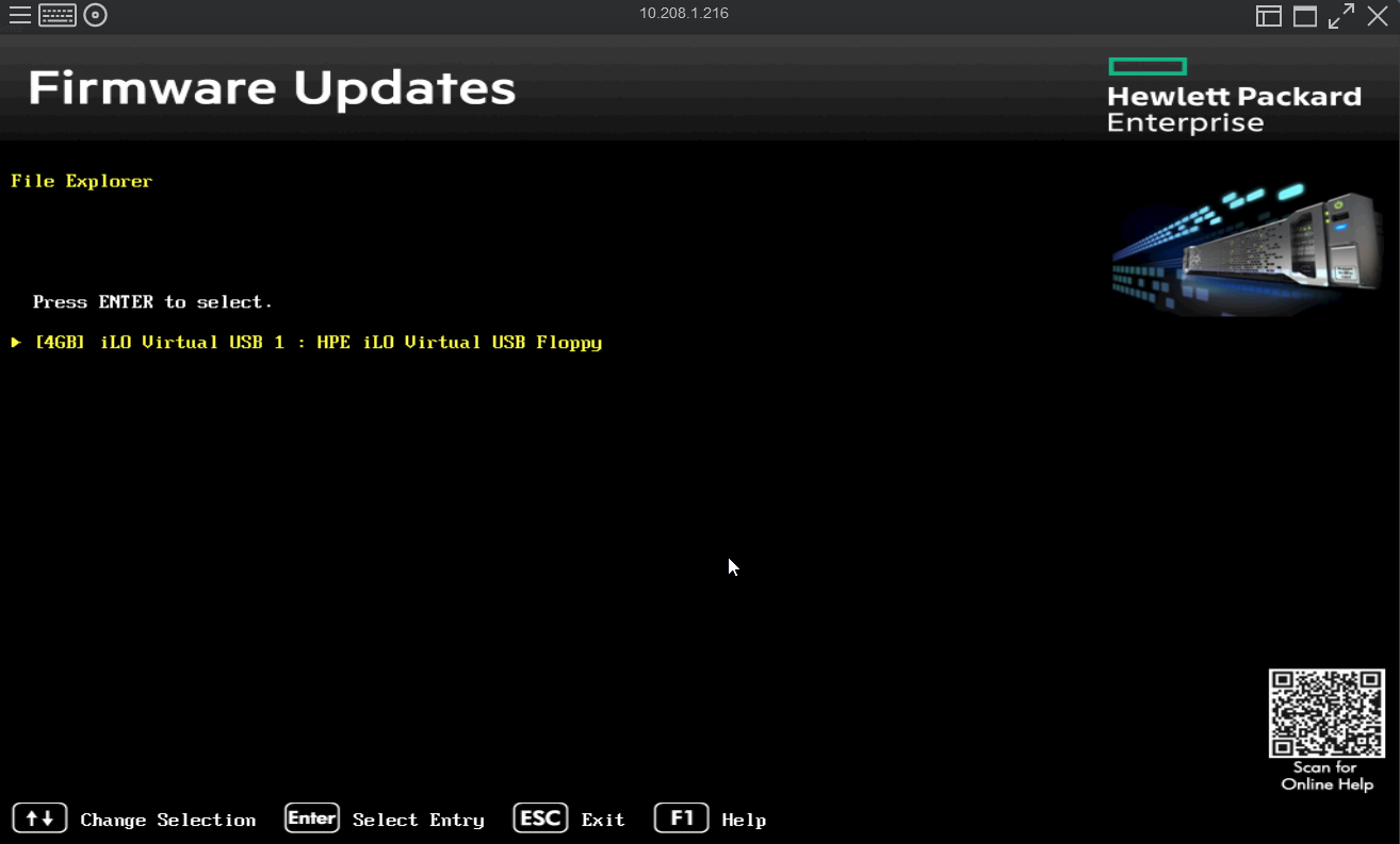 Updating BIOS on HPE 380 Gen9 to newest version P89_3.08_01_12_2023