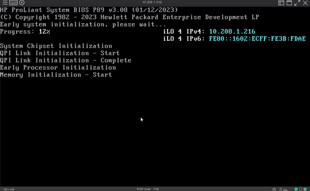 Updating BIOS on HPE 380 Gen9 to newest version P89_3.08_01_12_2023