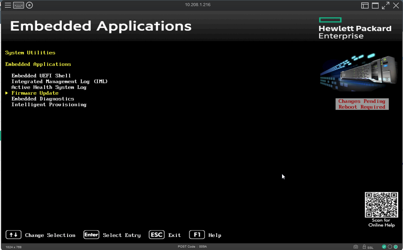 Updating BIOS on HPE 380 Gen9 to newest version P89_3.08_01_12_2023