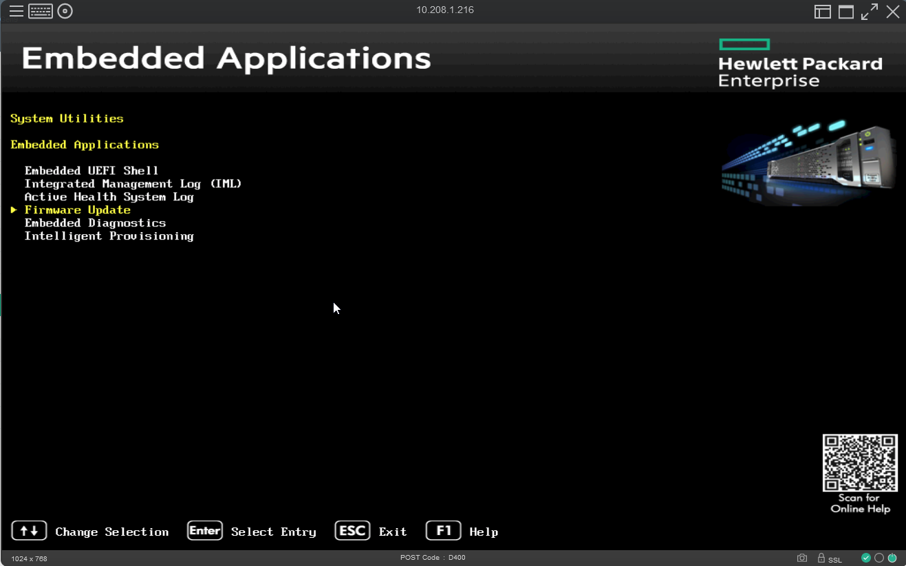 Updating BIOS on HPE 380 Gen9 to newest version P89_3.08_01_12_2023